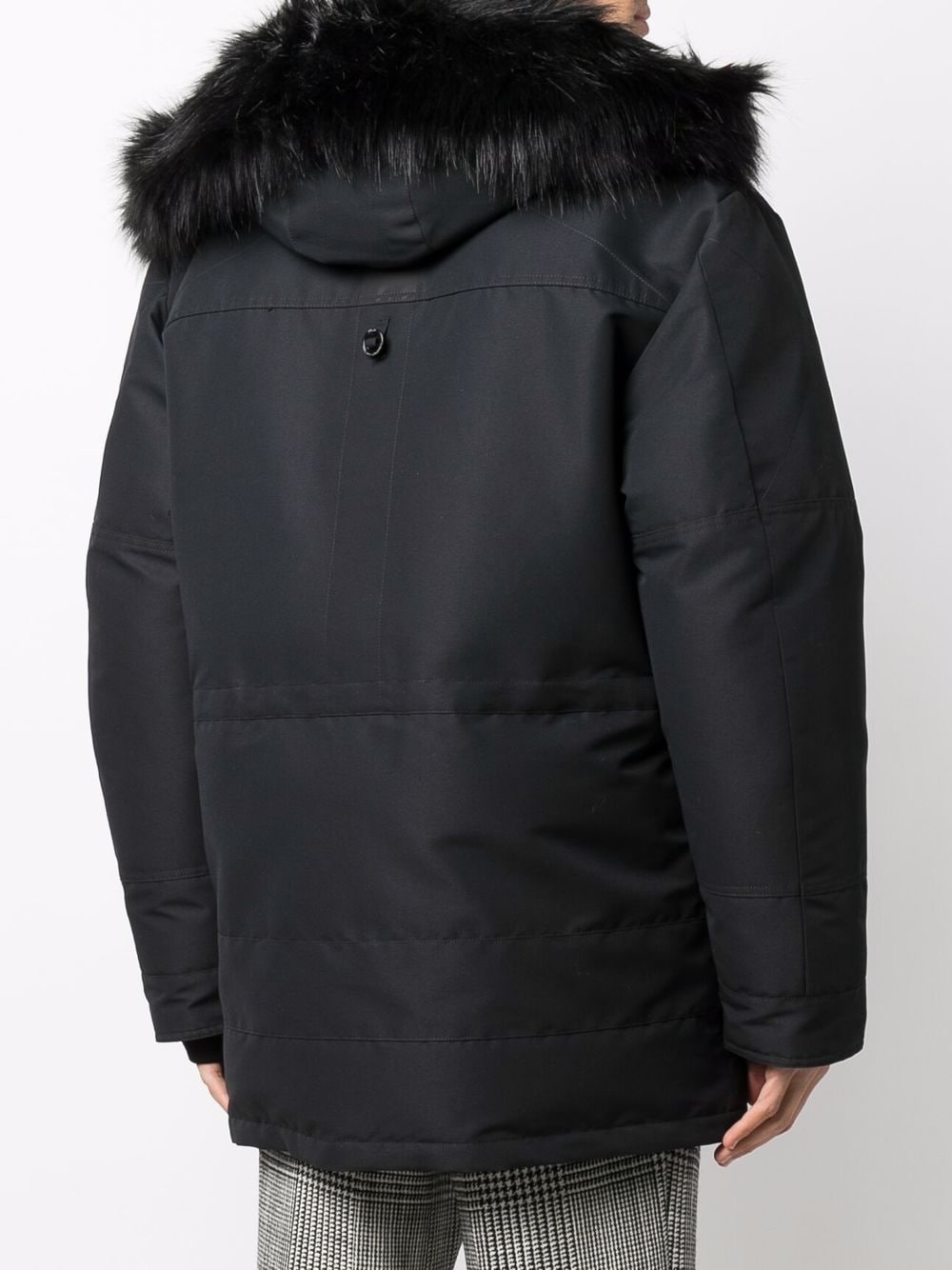 Shop Lauren Ralph Lauren Alistar Padded Coat In Black