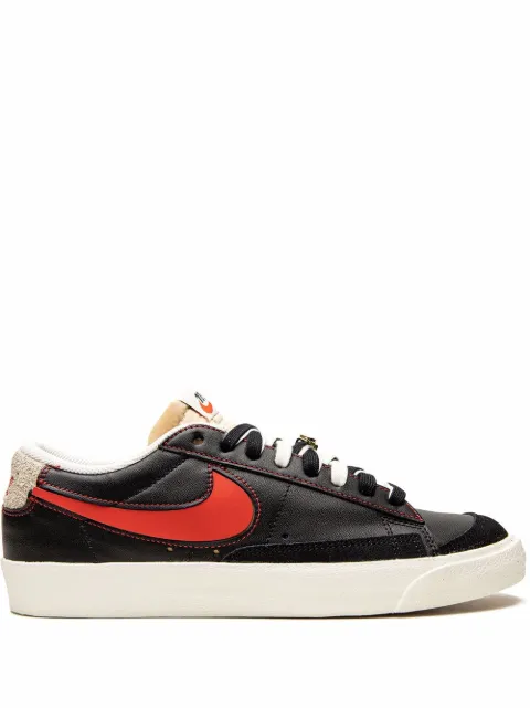 Nike Blazer Low '77 "Removable Swoosh - Black/Natural" sneakers