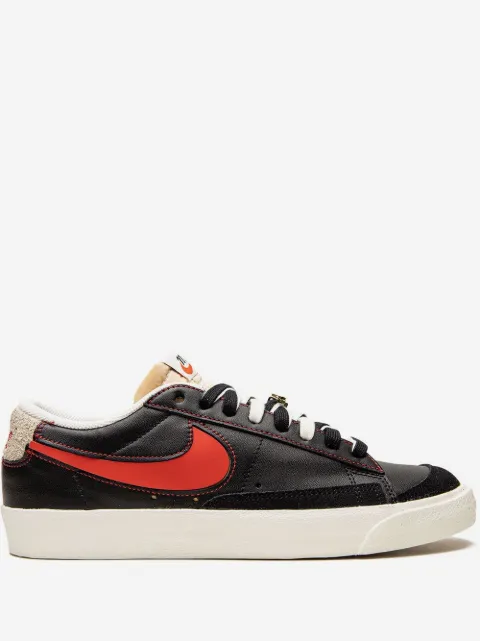 Nike Blazer Low '77 "Removable Swoosh - Black/Natural" sneakers