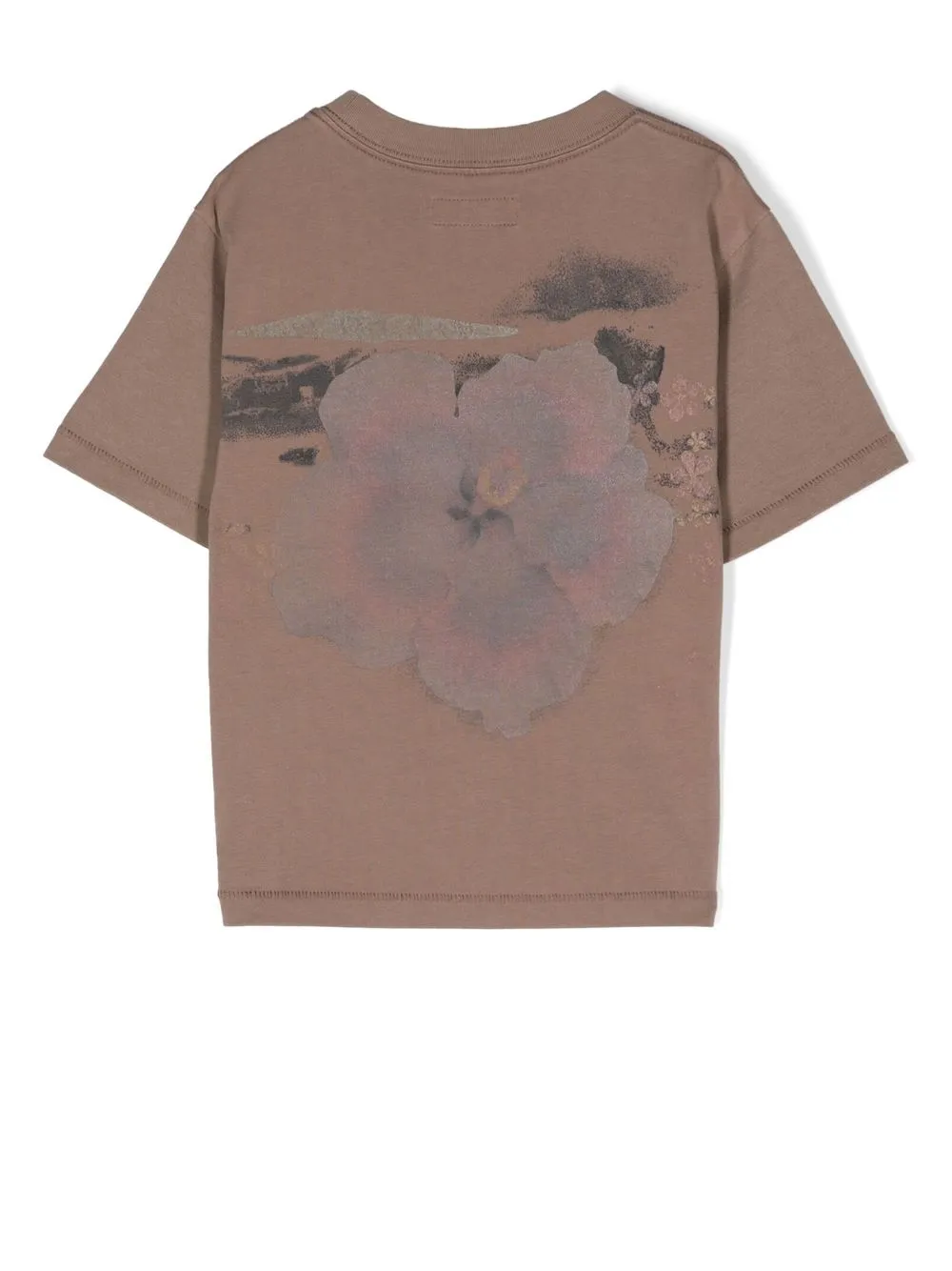 ERL KIDS T-shirt met surfprint - Bruin
