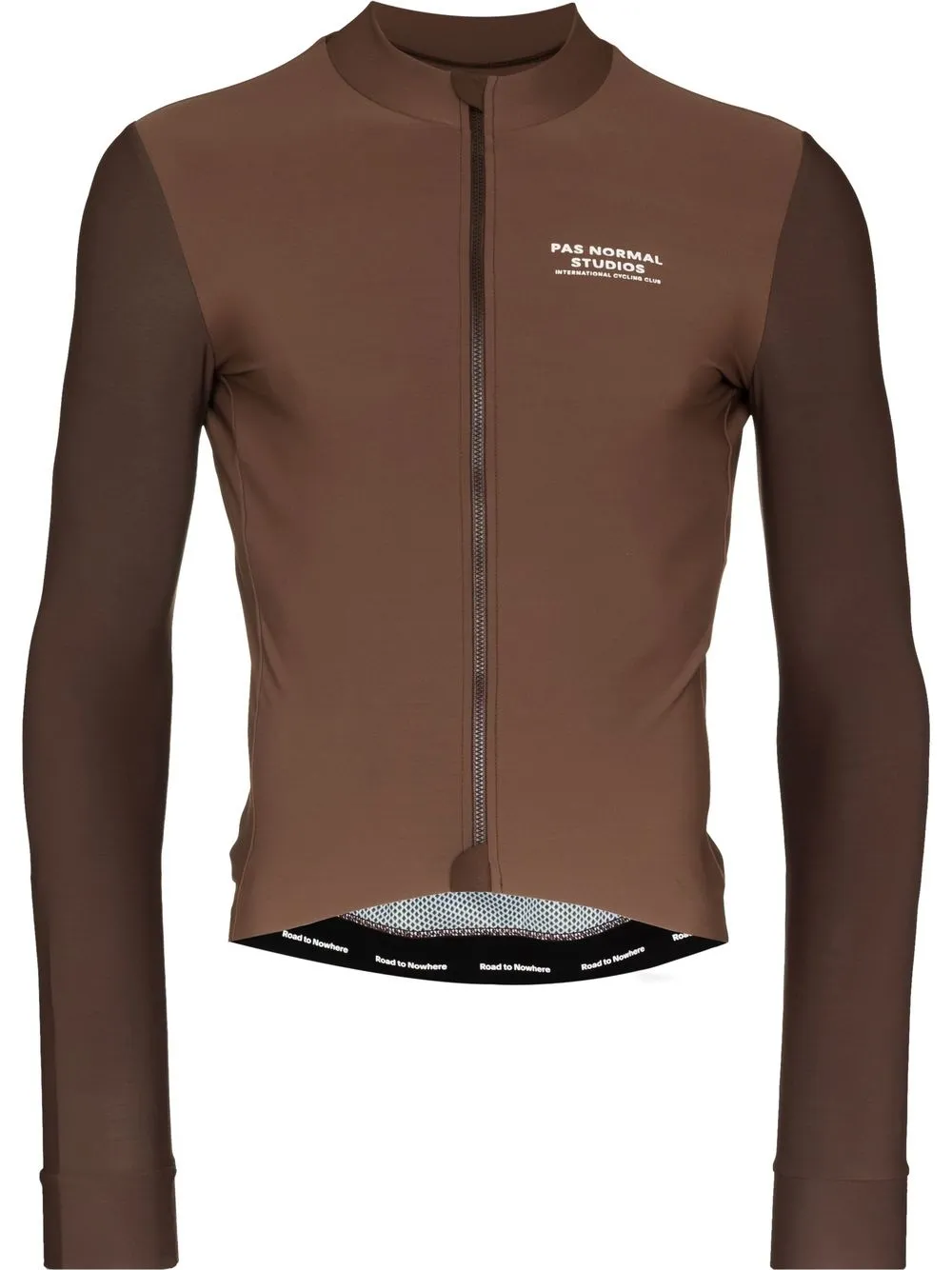 

Pas Normal Studios Mechanism long-sleeve cycling jersey - Brown