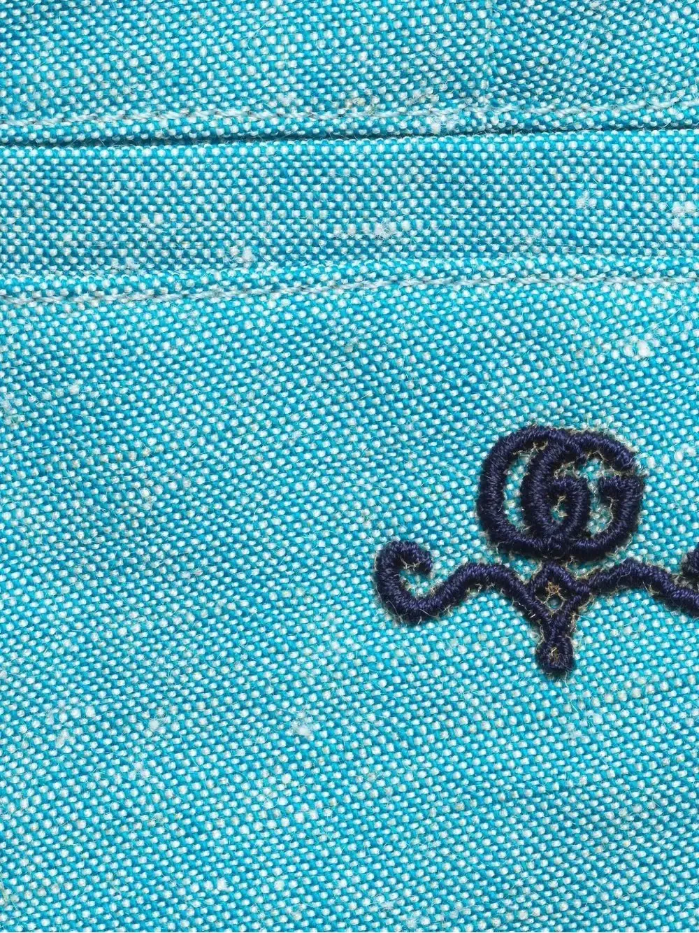  Gucci Kids Canvas Hose Mit Gg   Blau 