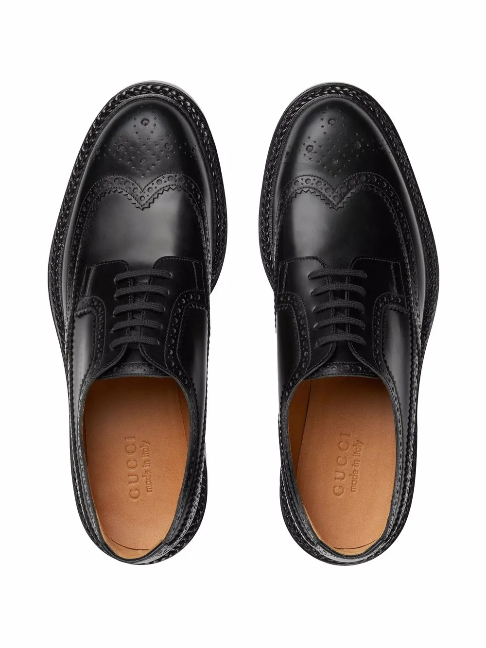 Gucci wingtip hot sale