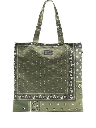 Neighborhood bandana-print Cotton Tote Bag - Farfetch