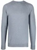Malo crew-neck wool jumper - Blue