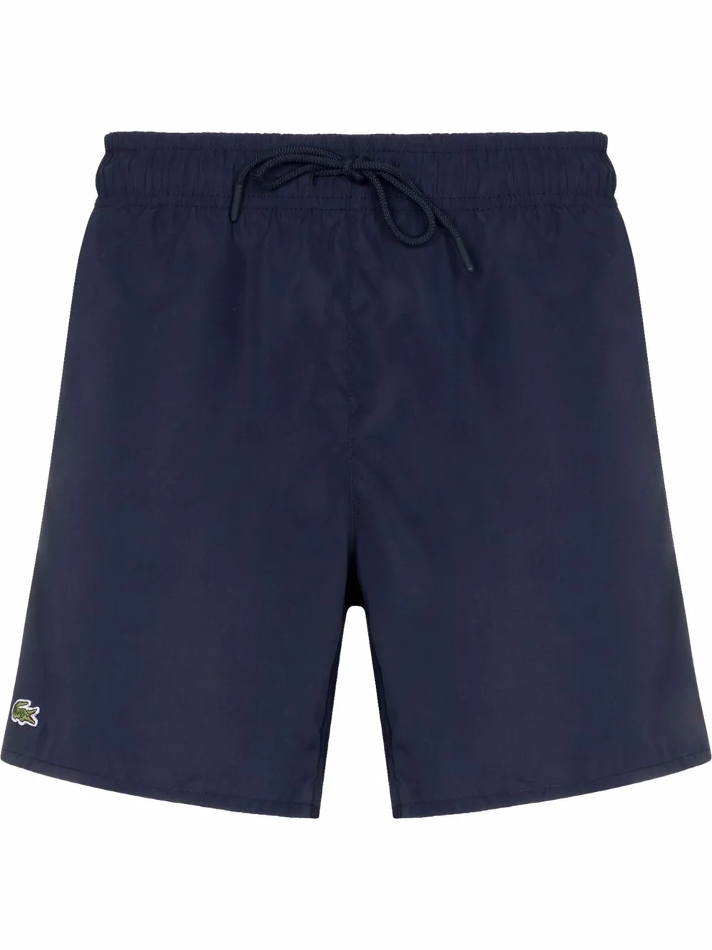 

Lacoste logo-patch drawstring swim shorts - Black