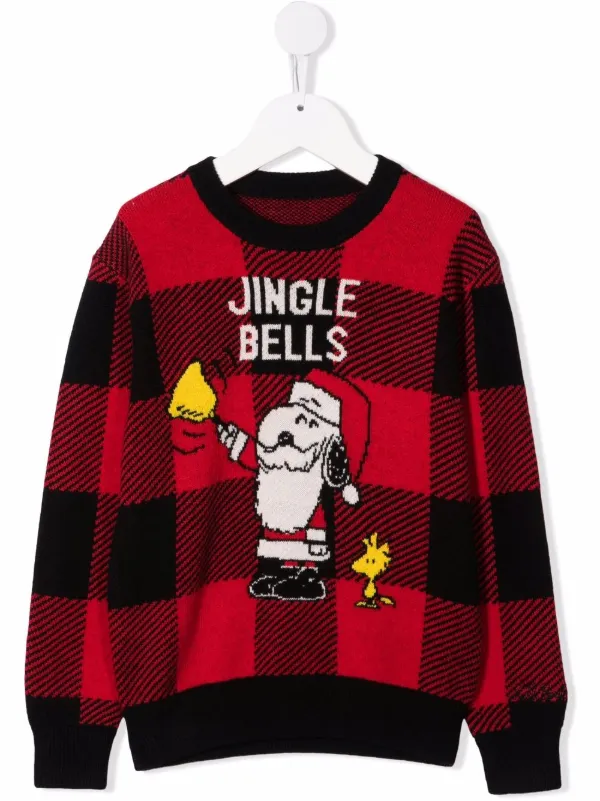 snoopy knitted jumper