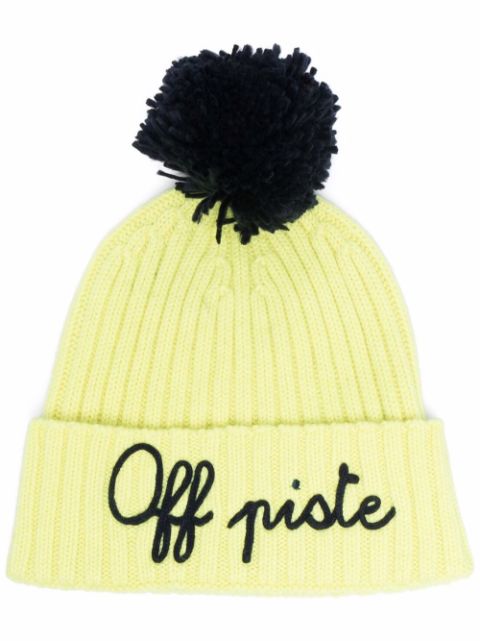 MC2 Saint Barth Wengen embroidered beanie Men