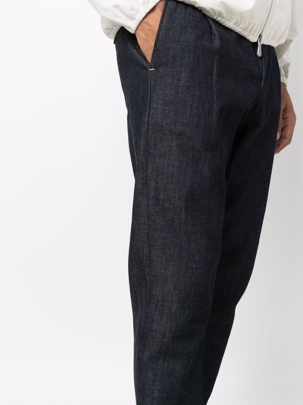 фото Eleventy джинсовые шорты с кулиской