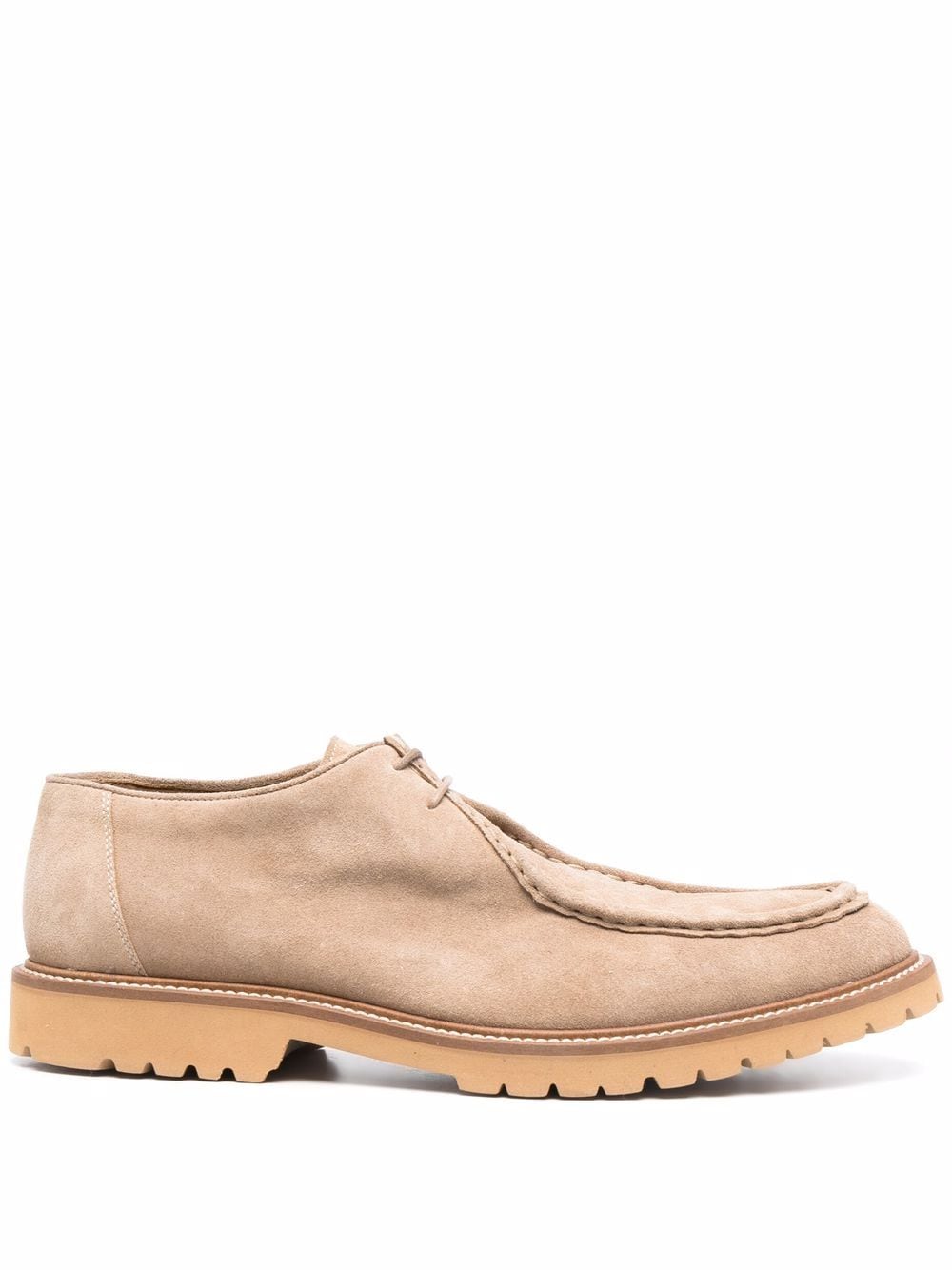 Shop Eleventy suede lace-up shoes with Express Delivery - FARFETCH
