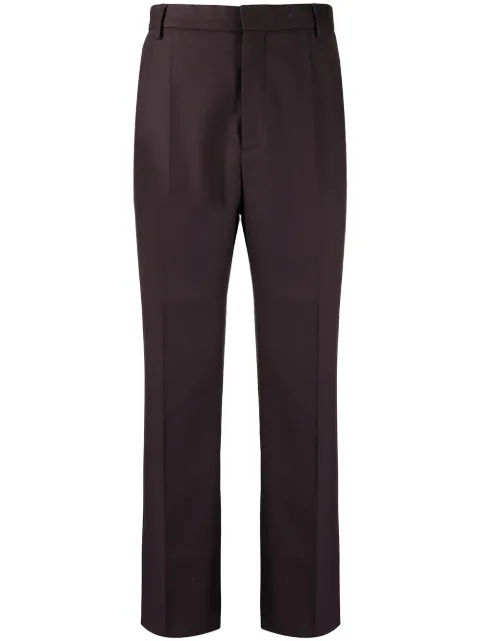 Nanushka Jun twill straight-leg trousers