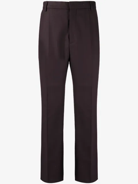 Nanushka Jun twill straight-leg trousers