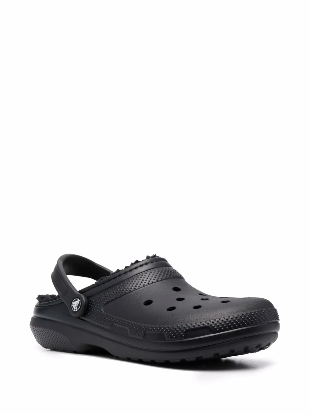 Crocs Sandalen met geperforeerd detail - Zwart