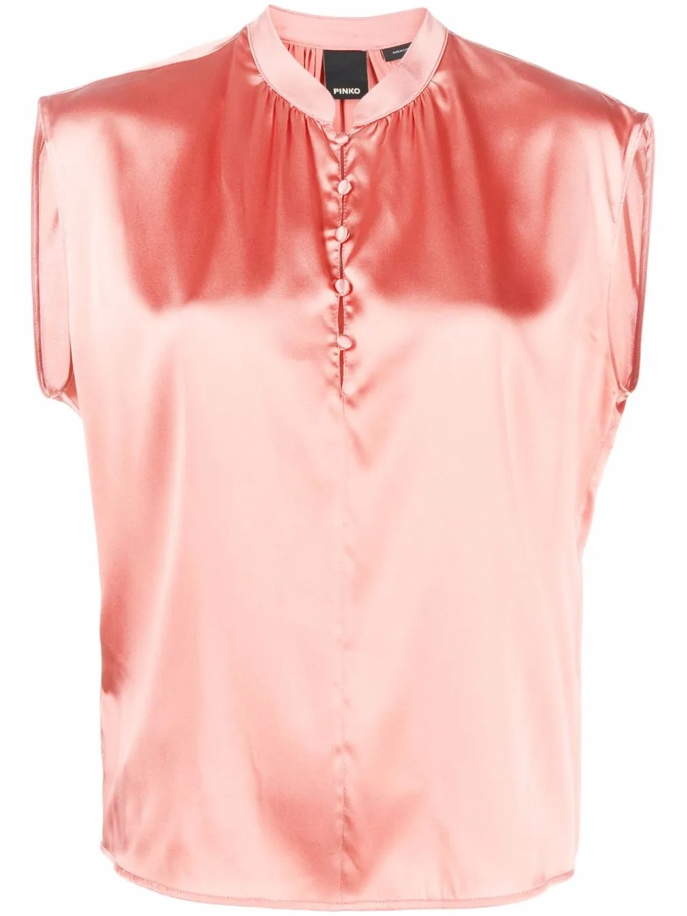 

PINKO blusa con botones - Rosado