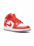 Jordan Kids Air Jordan 1 Mid SE ""Barcelona Sweater Red Patent"" sneakers