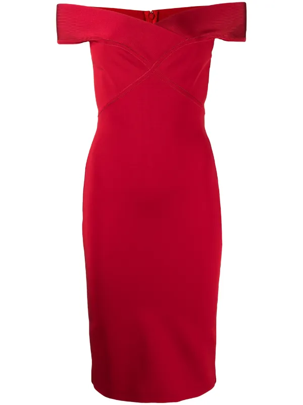 Herve L. Leroux off-shoulder Bandage 