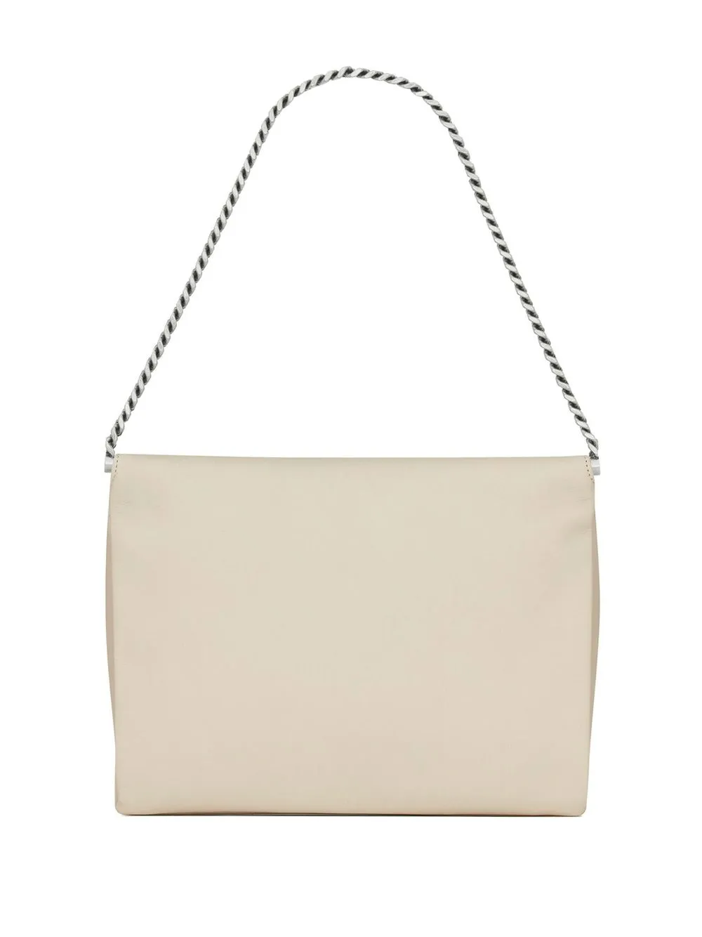 Saint Laurent Sac Charniere medium schoudertas - Beige