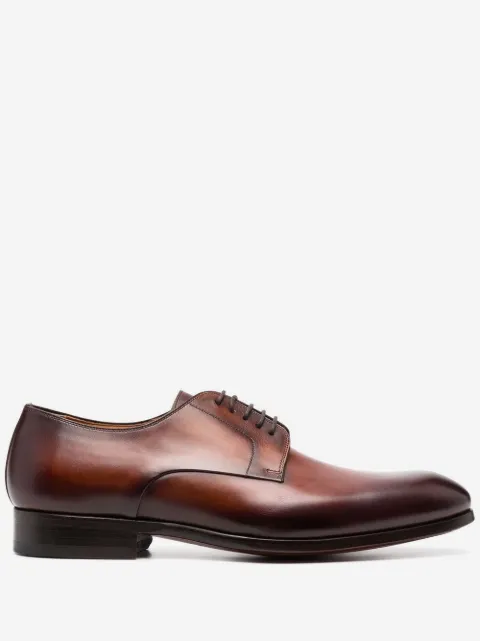 Magnanni zapatos derby con agujetas