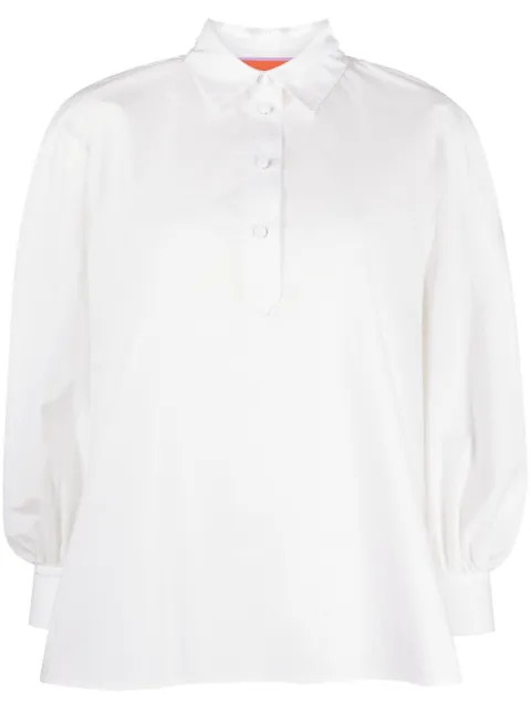 La DoubleJ blusa de popelina 
