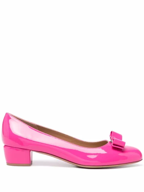Ferragamo Vara bow-detail pumps 