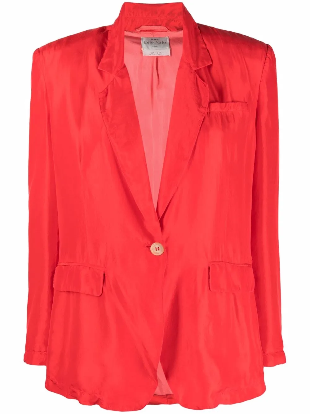 

Forte Forte blazer con botones - Rojo