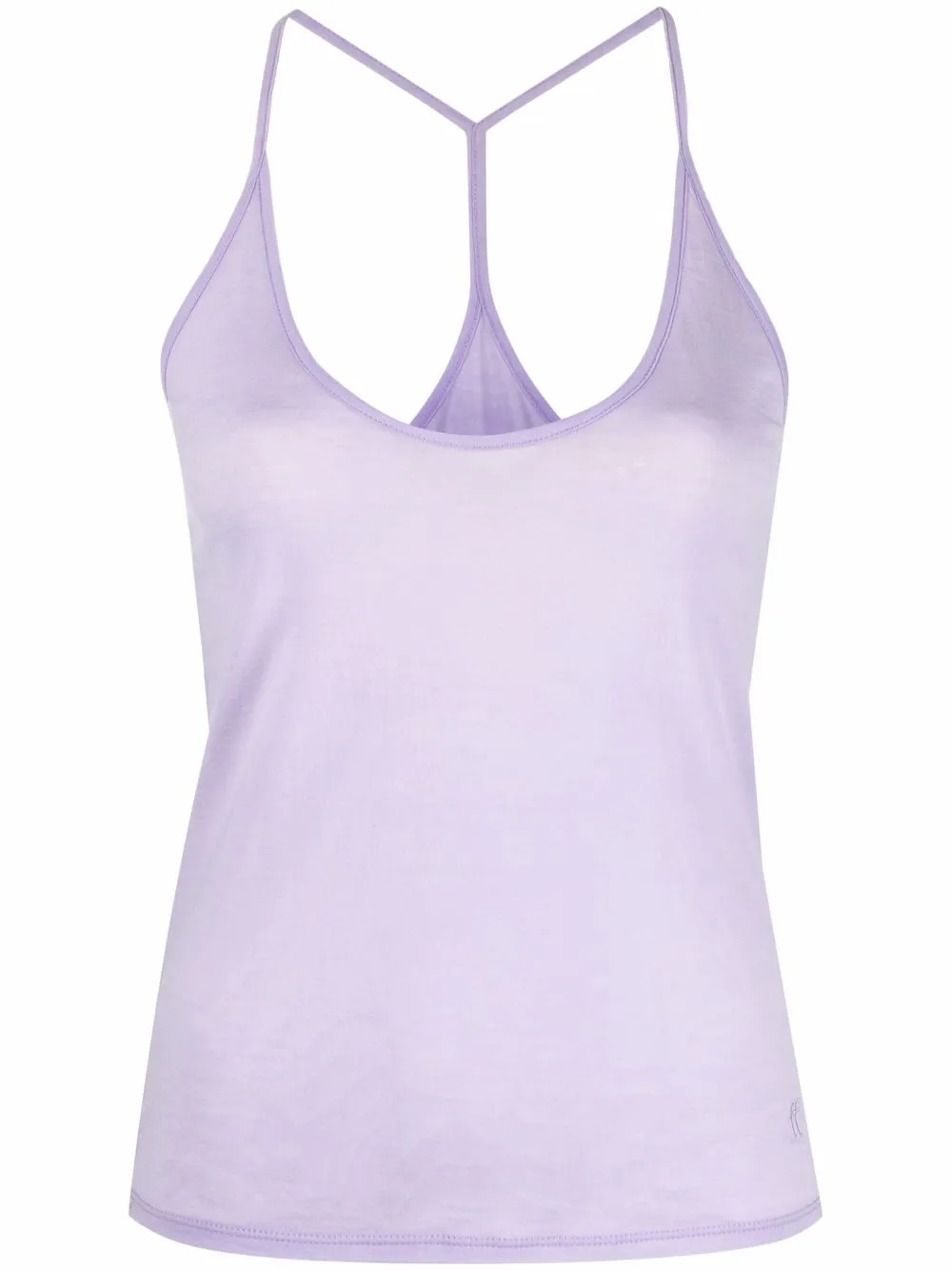 

Forte Forte top con cuello redondo - Morado