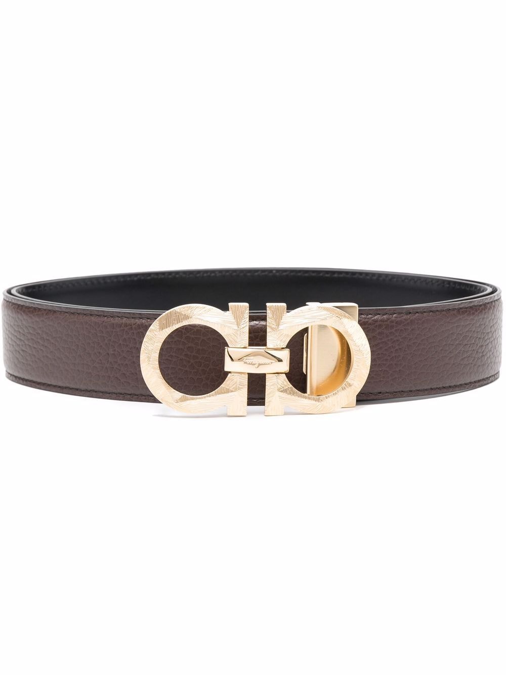 Gancini buckle belt