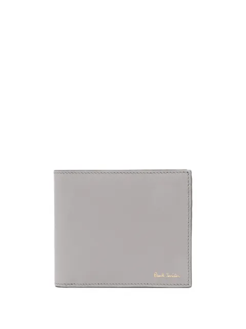 Paul Smith cartera plegable con forro estampado de rayas