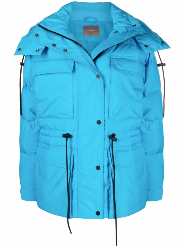 side zip puffer jacket
