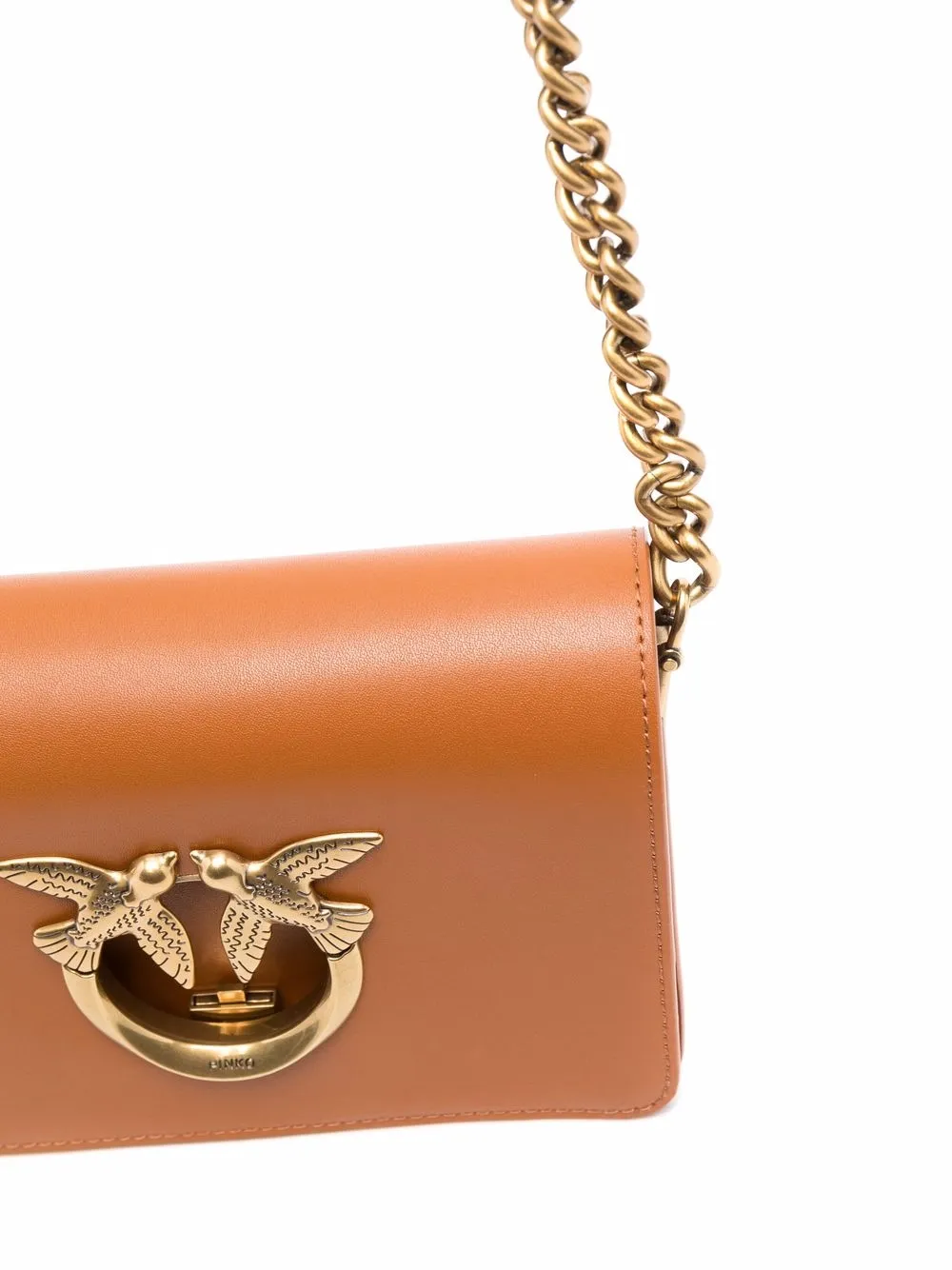 PINKO logoplaque Crossbody Bag Farfetch