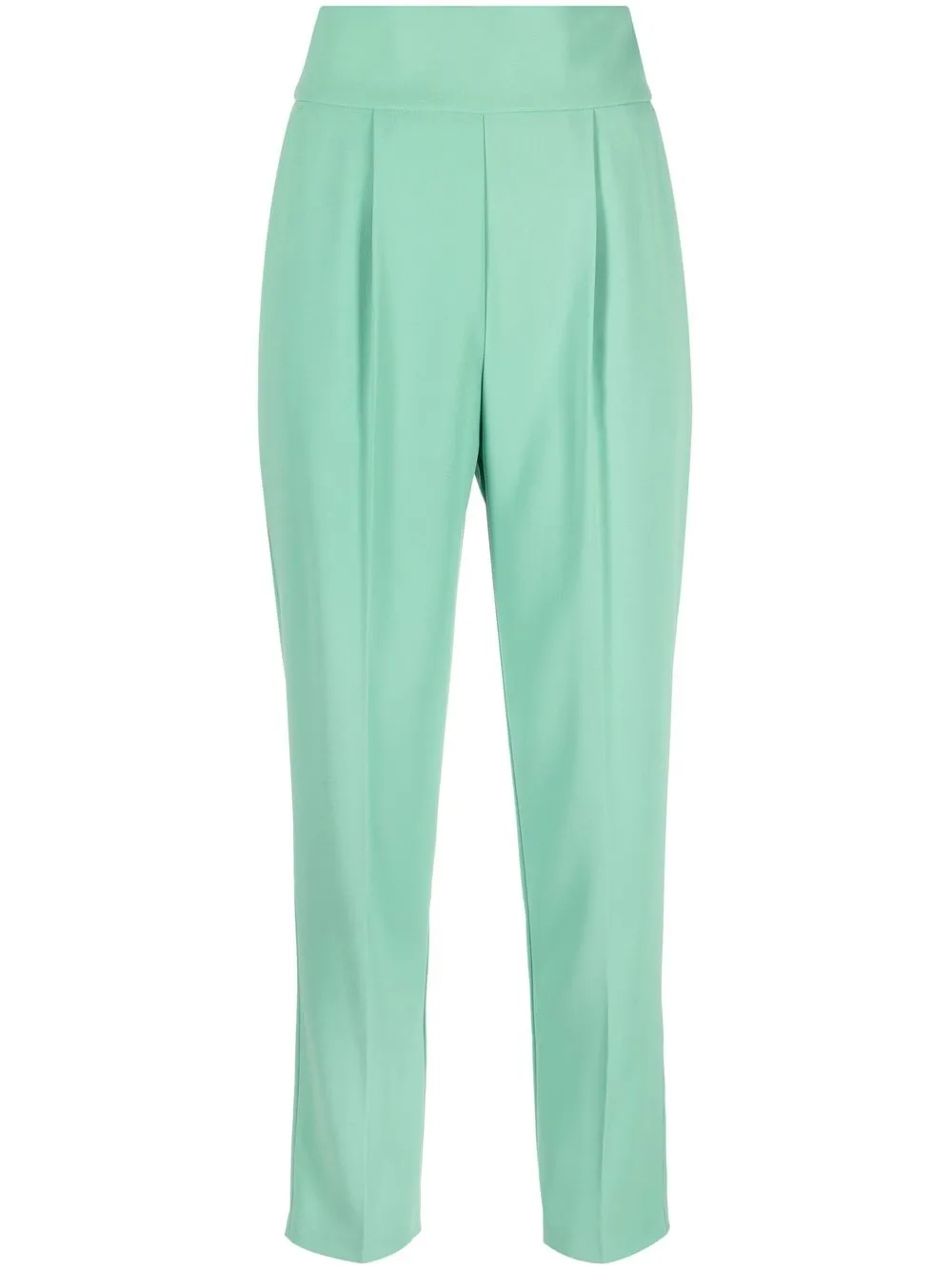 

PINKO pantalones ajustados con tiro alto - Verde