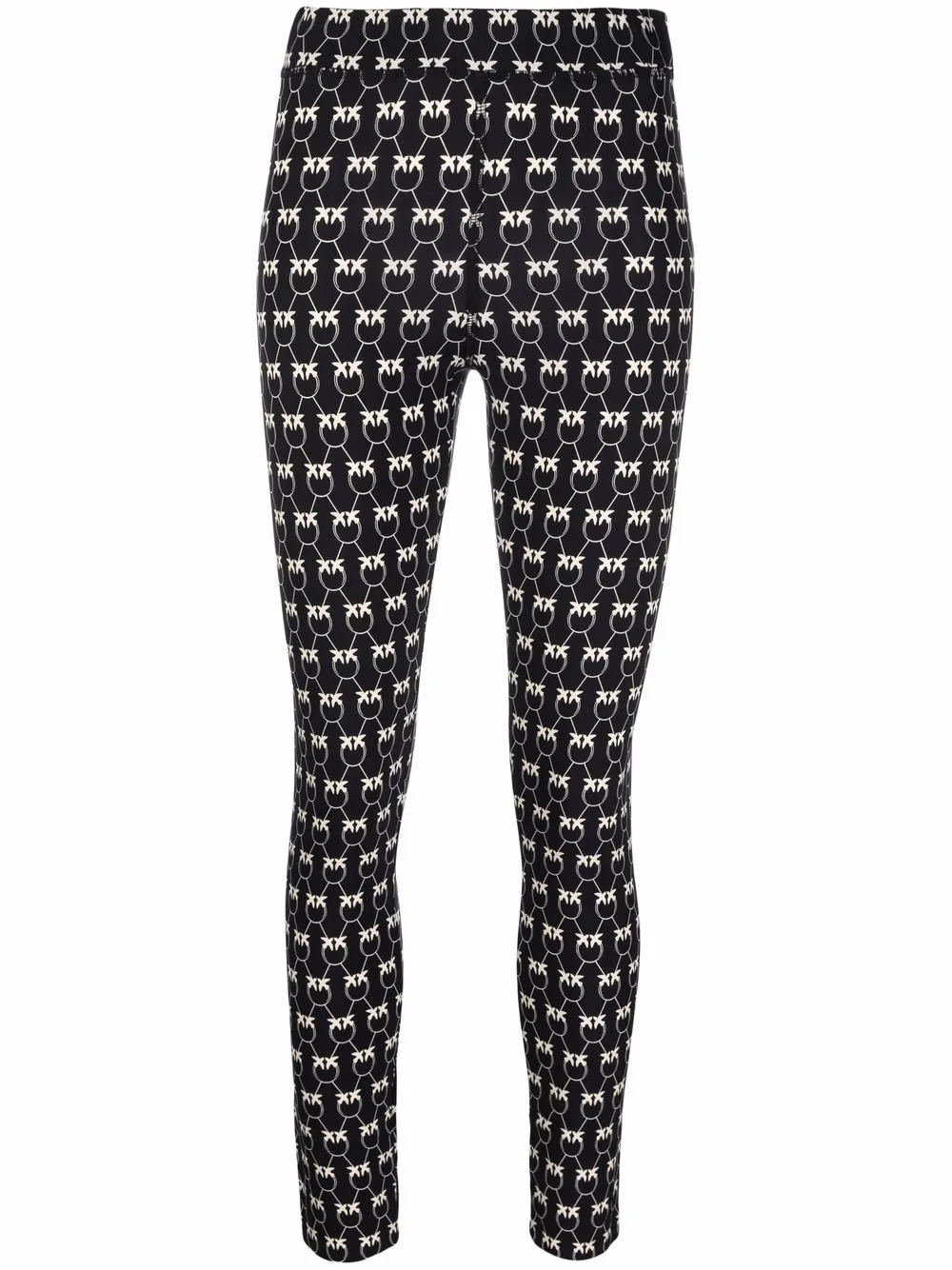 

PINKO leggins Love Birds - Negro