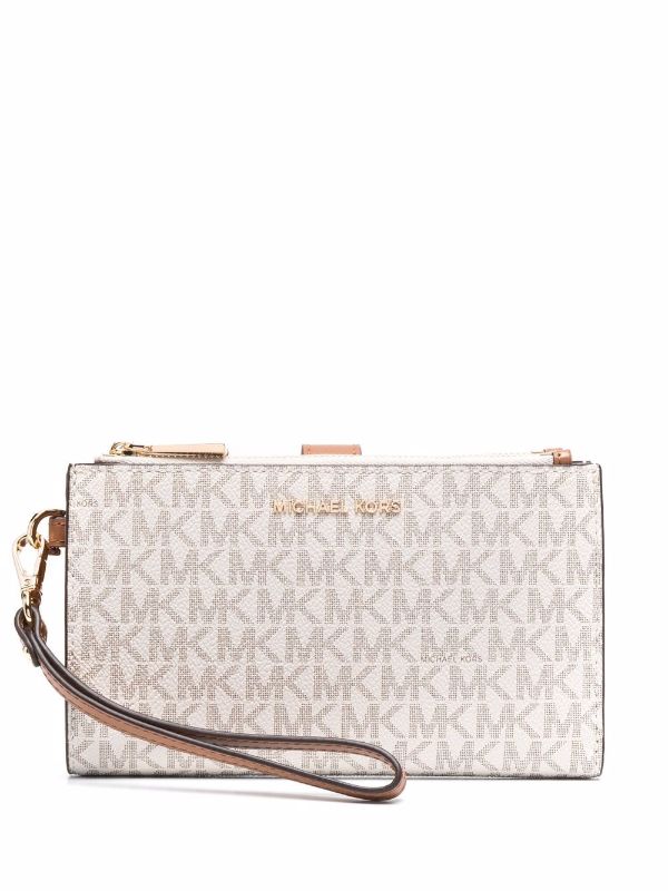 Shop Michael Michael Kors monogram print purse with Express Delivery -  FARFETCH