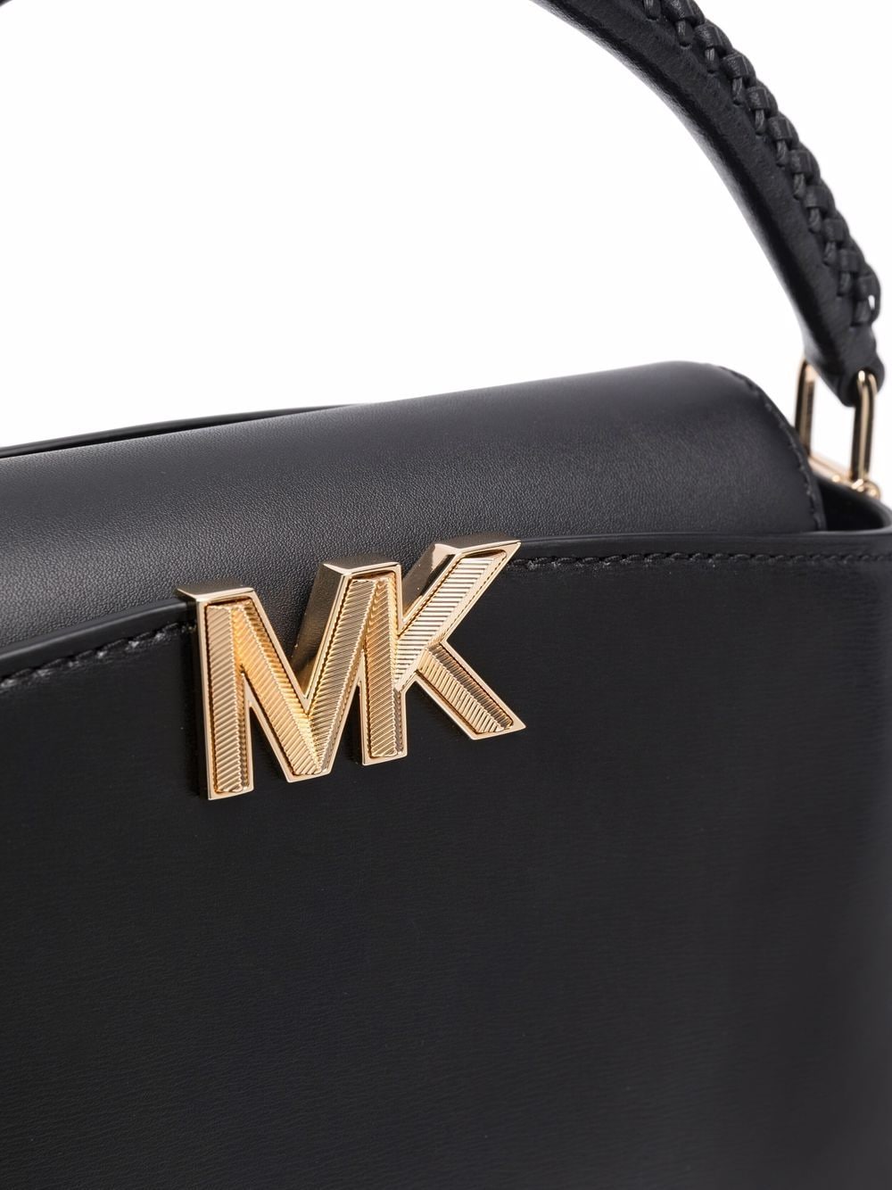 Karlie Small Studded Snake Embossed Leather Crossbody Bag