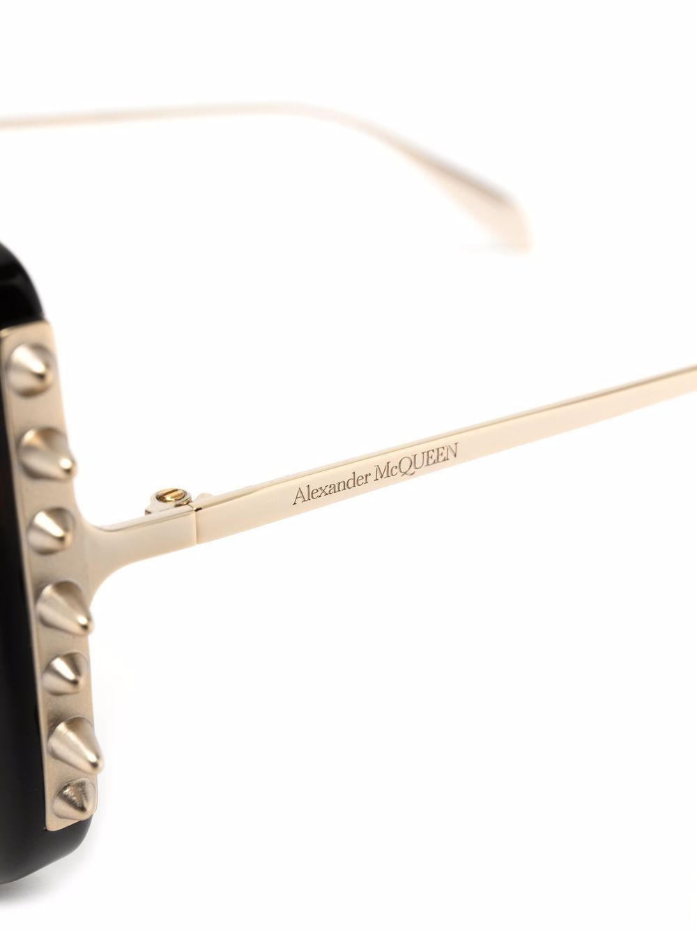 фото Alexander mcqueen eyewear солнцезащитные очки в оправе 'кошачий глаз'