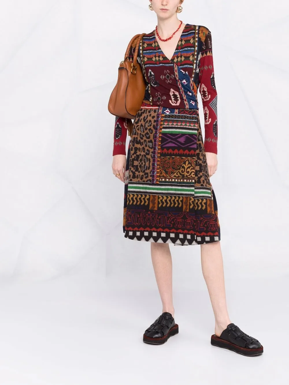 фото Etro трикотажное платье