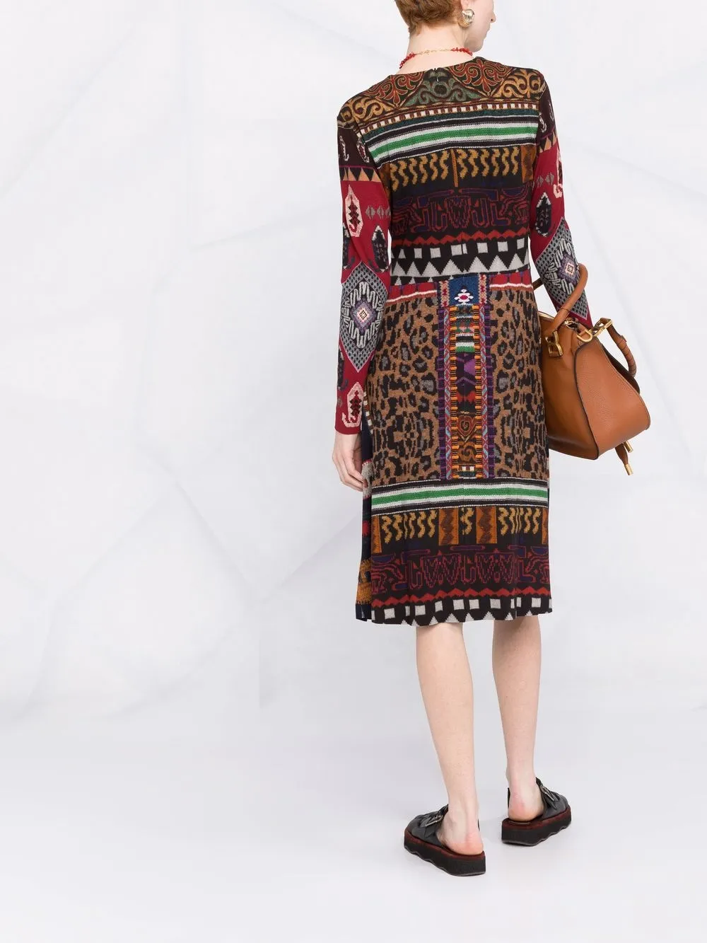 фото Etro трикотажное платье