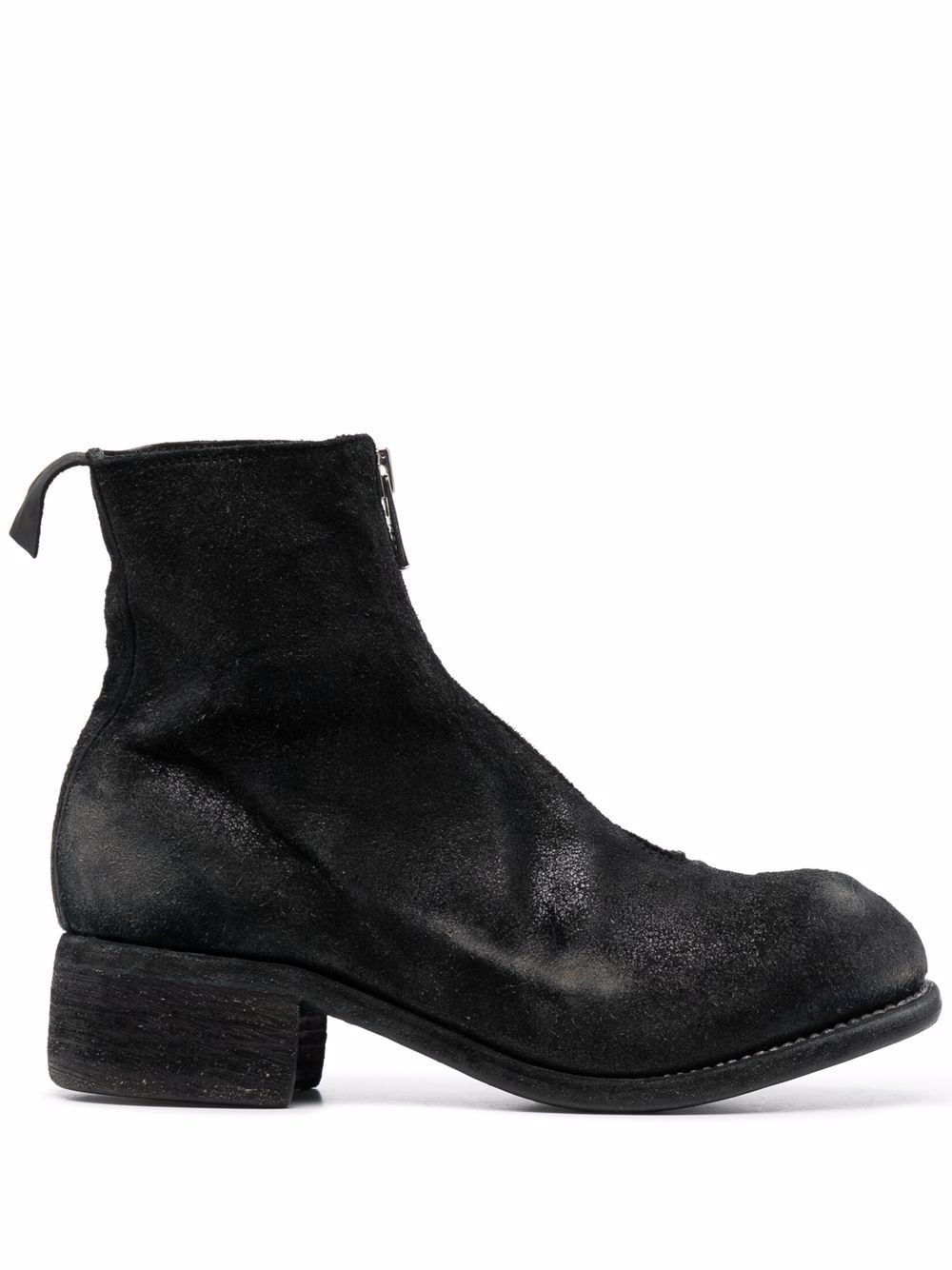 Guidi 45mm Coated Leather Zipped Ankle Boots - Farfetch