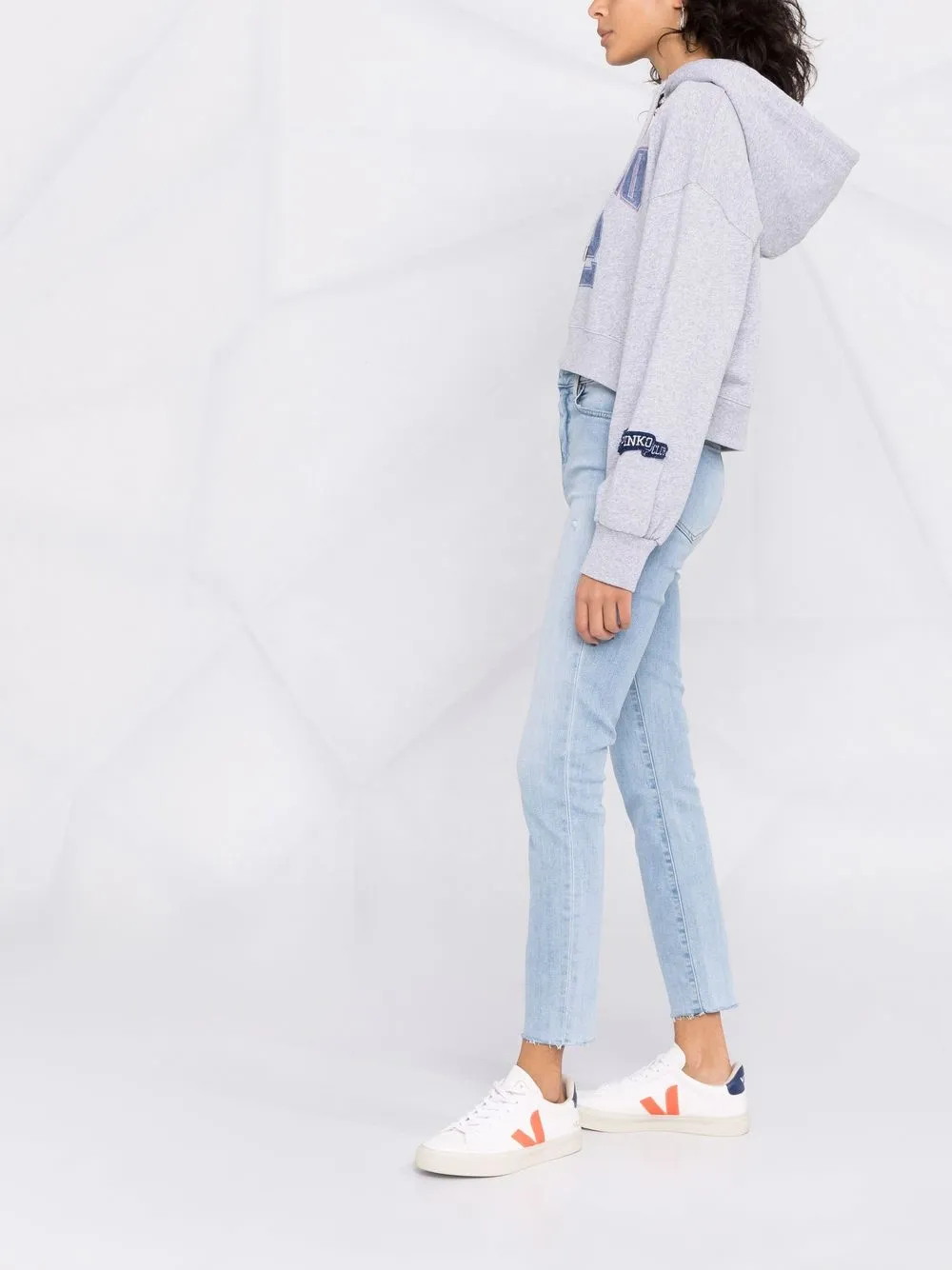 фото Pinko укороченное худи с логотипом