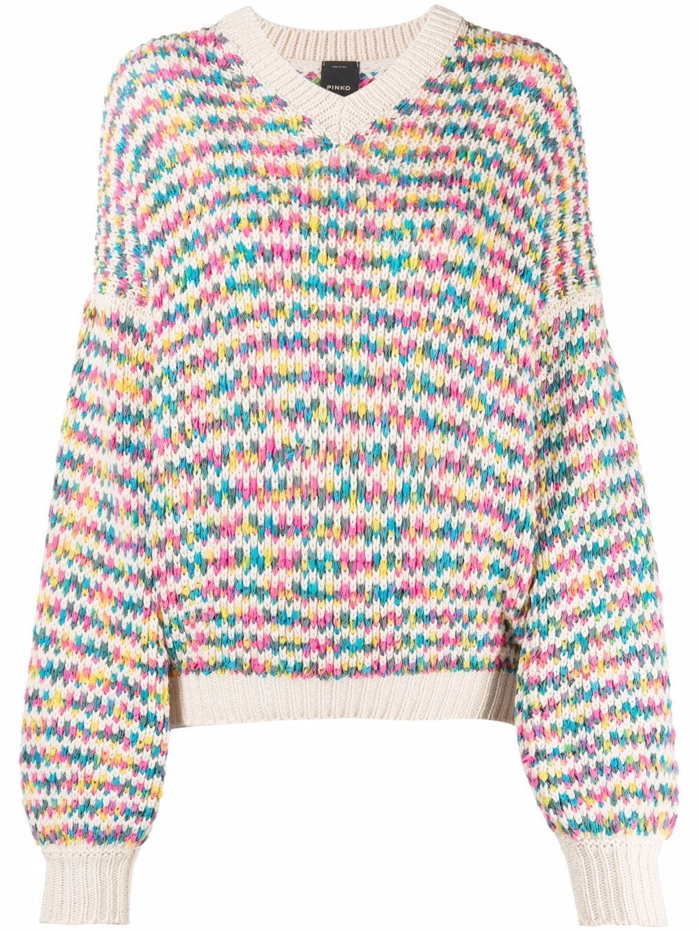Image 1 of PINKO intarsia-knit jumper