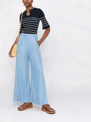 Designer Wide-Leg Trousers for Women 