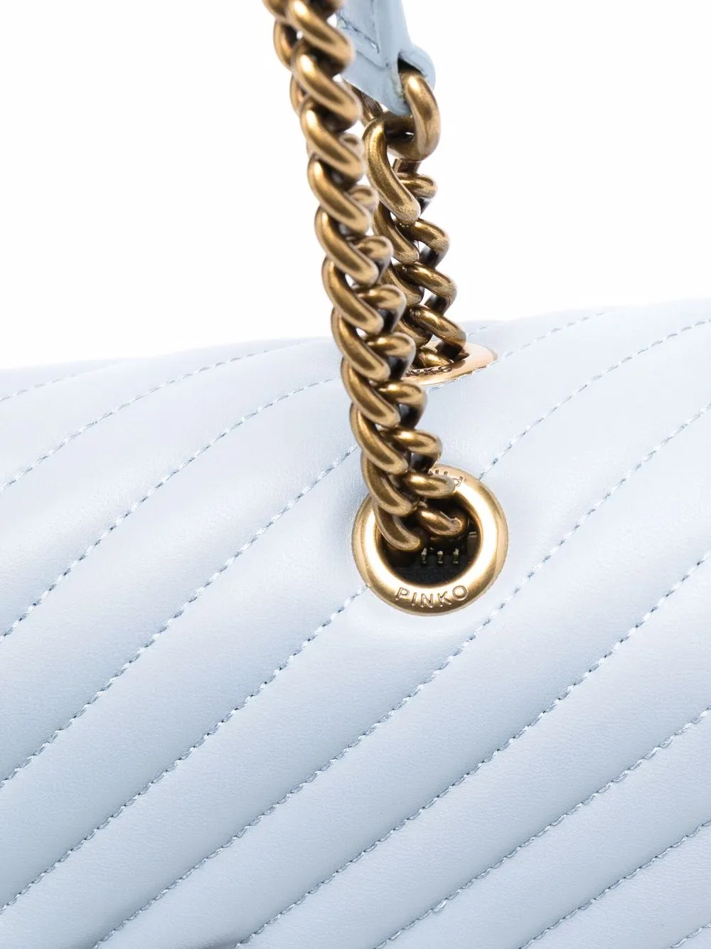 фото Pinko стеганая сумка на плечо lady love bag puff