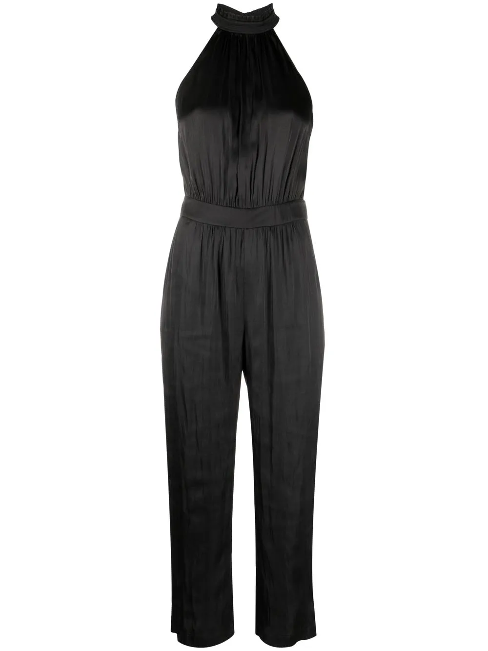 

PINKO halterneck cropped jumpsuit - Black