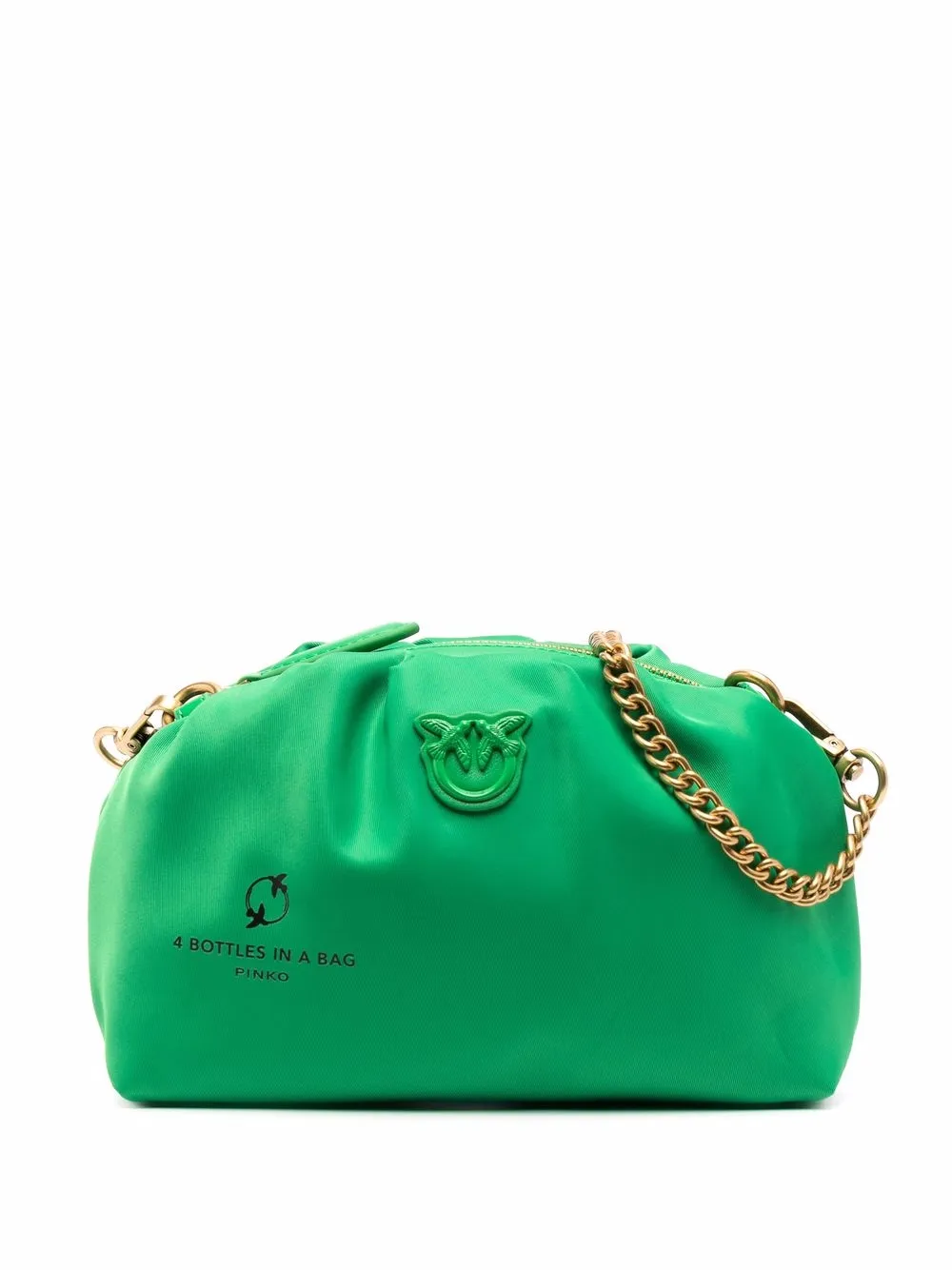 

PINKO logo-embellished crossbody bag - Green