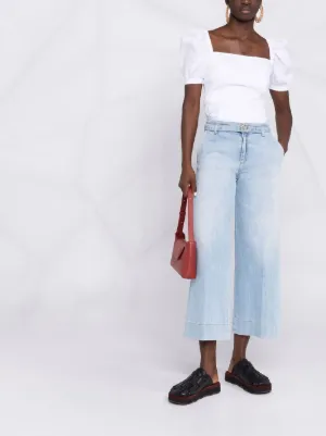 Women's Designer Wide Leg Jeans 2018 