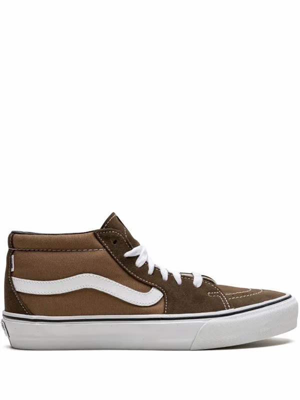 Vans x JJJJound Sk8-Mid Vault LX Sneakers ''Brown