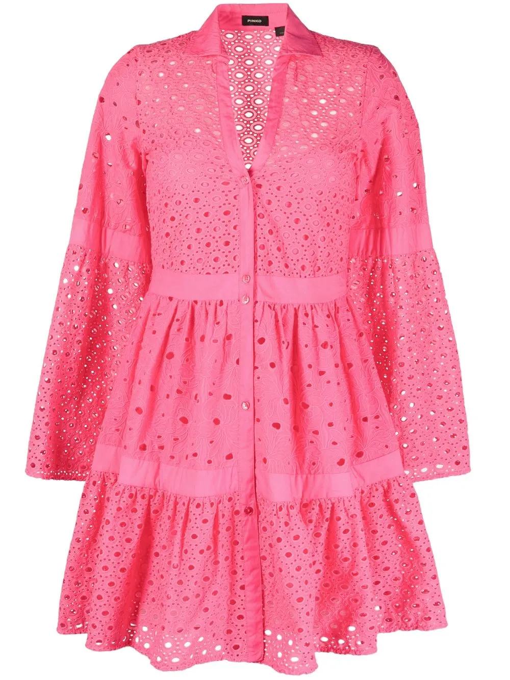 

PINKO broderie-anglaise dress