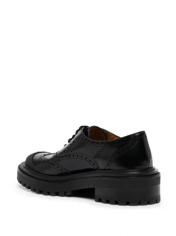 Tory Burch lace-up Leather Oxford Shoes 