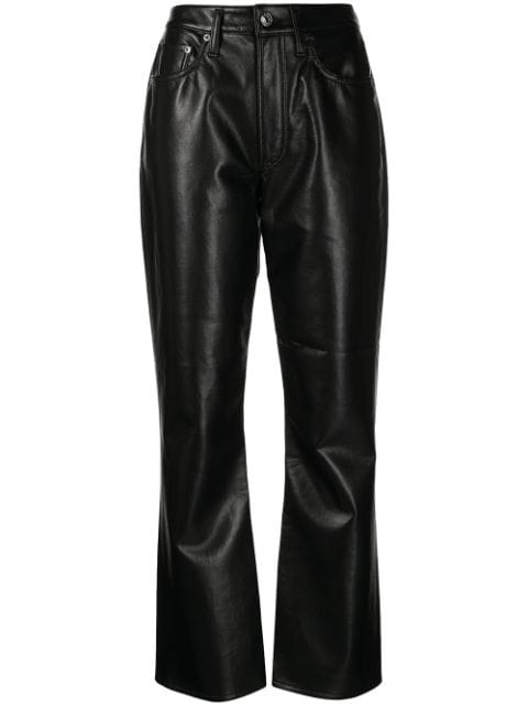 AGOLDE high-waisted flared trousers