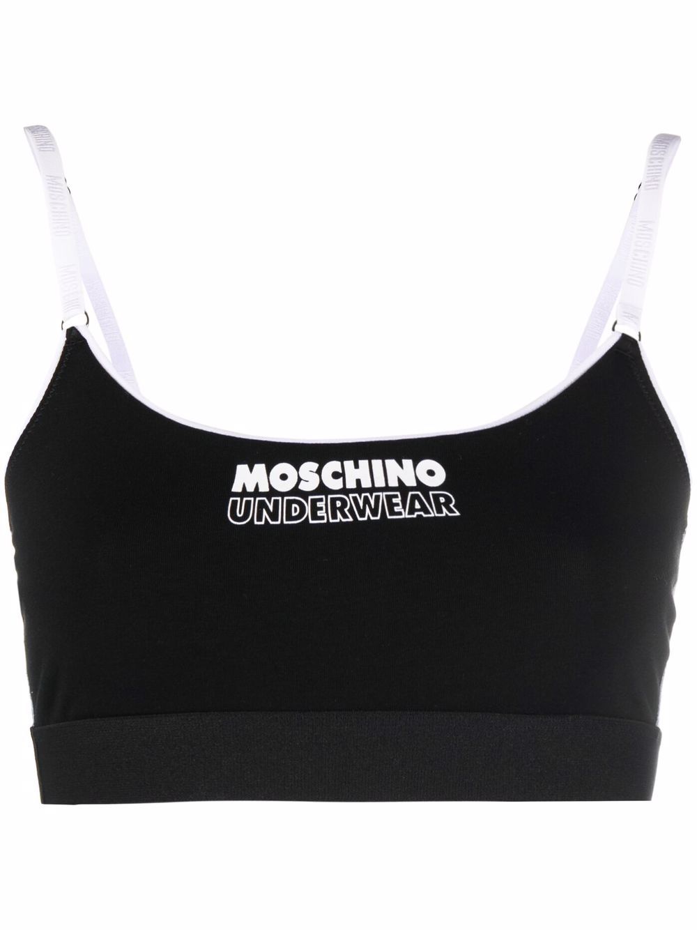 фото Moschino бюстгальтер с логотипом